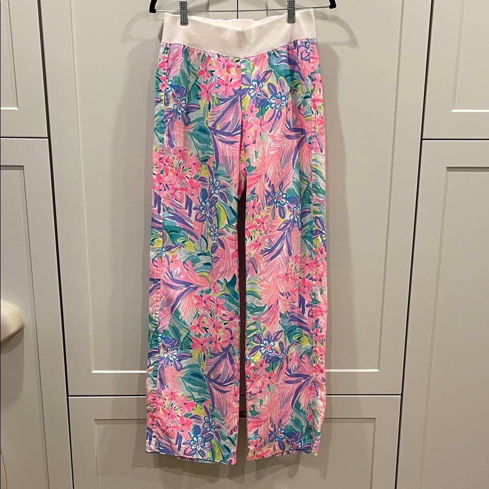 Lilly Floral Beach Pants